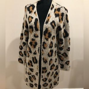 Leopard print sweater
